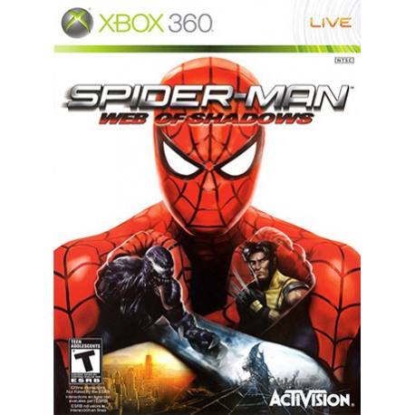 کاور بازی Spider-Man: Web of Shadows برای Xbox 360