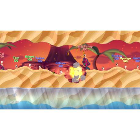 بازی آرکید Worms برای Xbox 360 جیتگ