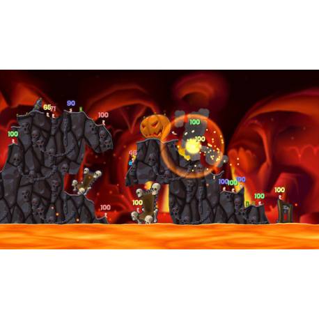 بازی آرکید Worms برای Xbox 360 جیتگ