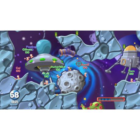 بازی آرکید Worms برای Xbox 360 جیتگ