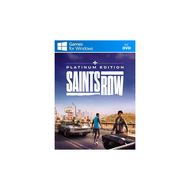 کاور بازی Saints Row Platinum Edition نسخه ی کامپیوتر (Pc)