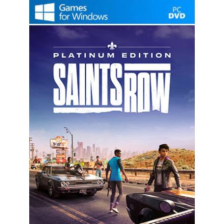 کاور بازی Saints Row Platinum Edition نسخه ی کامپیوتر (Pc)