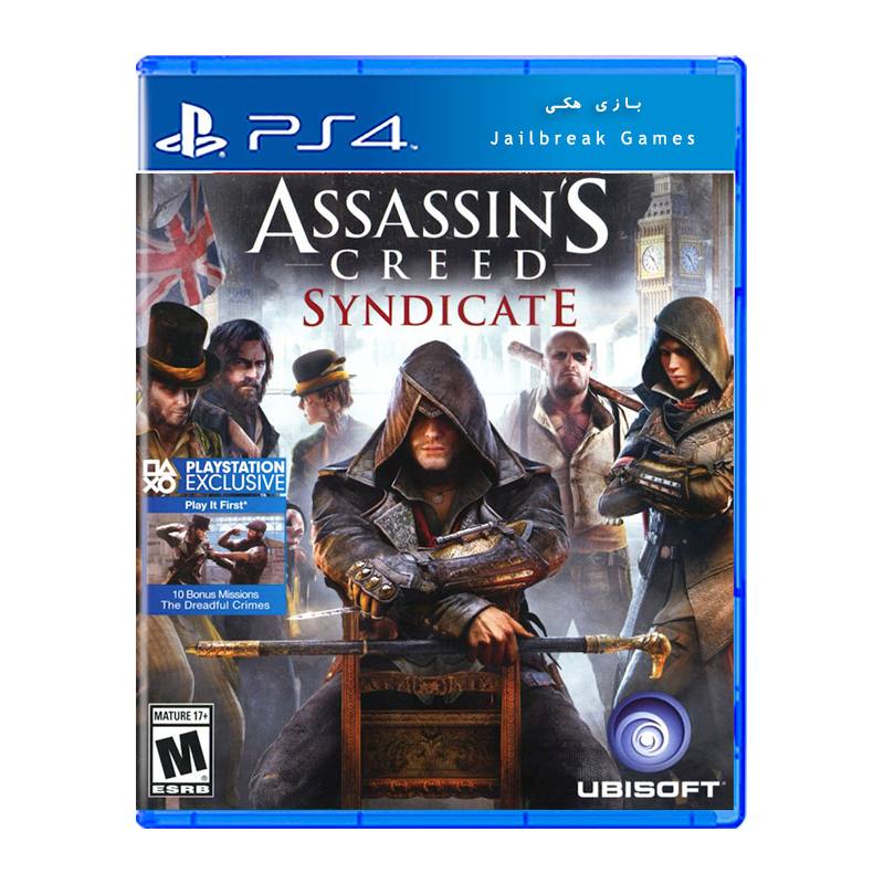 کاور بازی Assassins Creed Syndicate نسخه ی PS4 جیلبریک