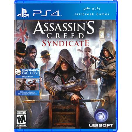 کاور بازی Assassins Creed Syndicate نسخه ی PS4 جیلبریک