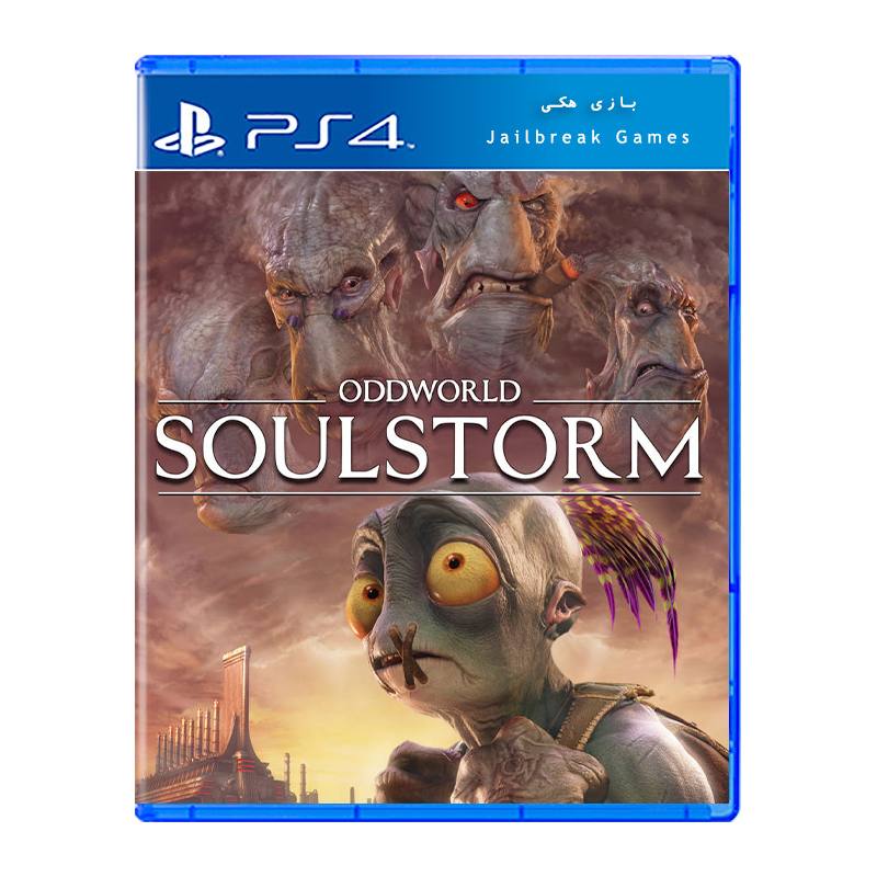 کاور بازی Oddworld Soulstorm مخصوص پلی استیشن 4 هک شده