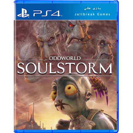 کاور بازی Oddworld Soulstorm مخصوص پلی استیشن 4 هک شده