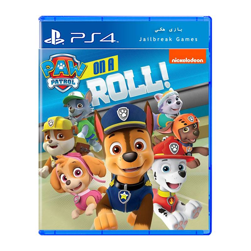 کاور بازی PAW Patrol On a Roll نسخه PS4 Jailbreak