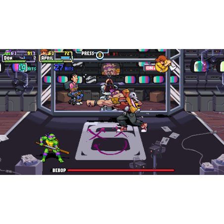 اسکرین شات (تصویر گیم پلی) بازی TMNT Shredder's Revenge نسخه پلی استیشن 4 هکی (Ps4 Jailbreak)