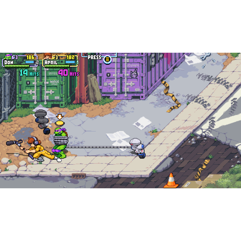 اسکرین شات (تصویر گیم پلی) بازی TMNT Shredder's Revenge نسخه پلی استیشن 4 هکی (Ps4 Jailbreak)