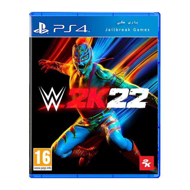 کاور بازی WWE 2K22 نسخه PS4 Jailbreak