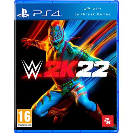 کاور بازی WWE 2K22 نسخه PS4 Jailbreak