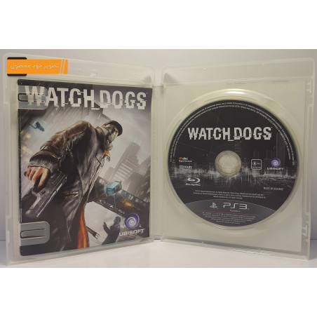 داخل جعبه ی بازی Watch_Dogs نسخه PS3