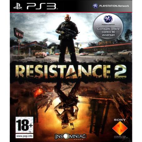 کاور بازی Resistance 2 نسخه ی PS3