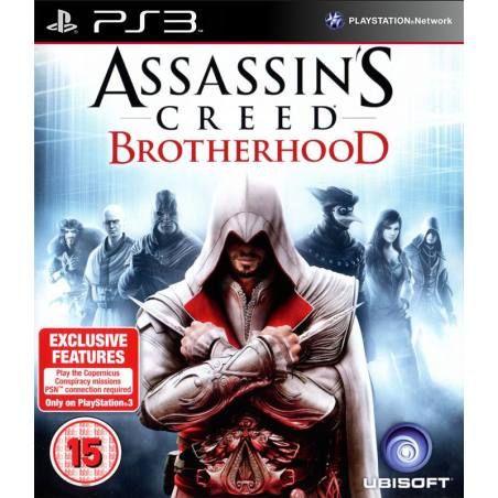کاور بازی Assassins Creed Brotherhood نسخه Ps3