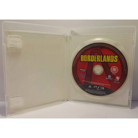 محتوای داخل قاب اصلی بازی Borderlands نسخه PS3 مربوط به محصول در حال فروش