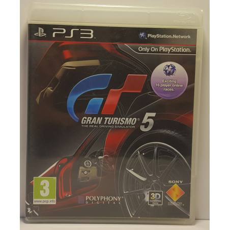 کاور اصلی بازی Gran Turismo 5 نسخه PS3 مربوط به محصول در حال فروش