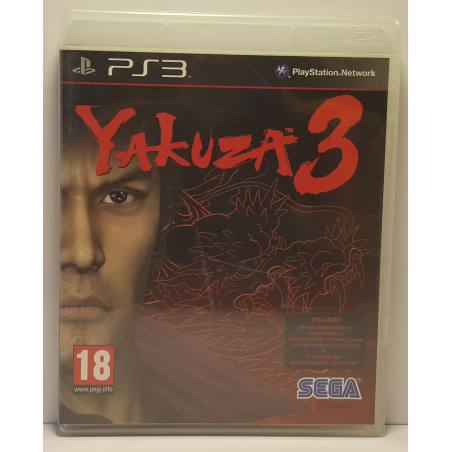 کاور اصلی بازی Yakuza 3 نسخه اصلی مربوط به محصول در حال فروش برای PS3