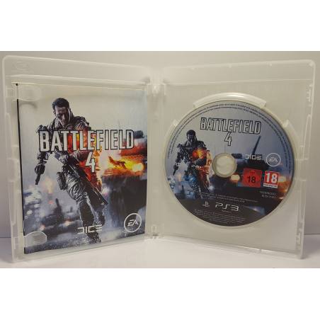 داخل قاب اورجینال بازی Battlefield 4 نسخه ی PS3 مربوط به محصول در حال فروش