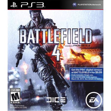 کاور بازی Battlefield 4 نسخه Ps3