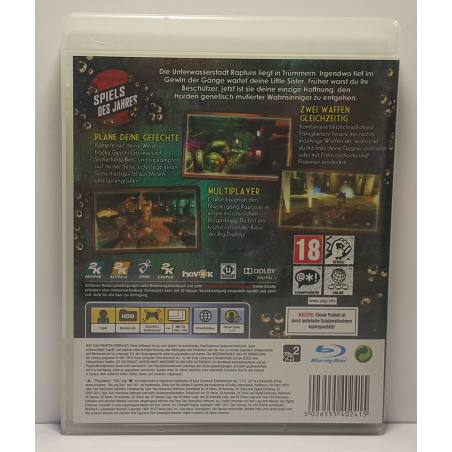 پشت کاور اصلی بازی Bioshock 2 نسخه Ps3 مربوط به محصول در حال مشاهده