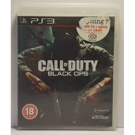 کاور اورجینال و اصلی بازی Call of Duty Black Ops نسخه PS3 مربوط به محصول در حال فروش
