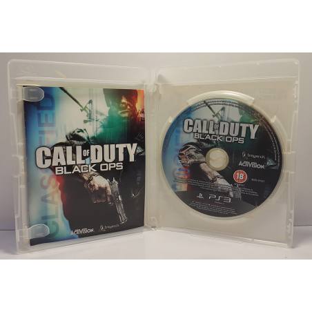 داخل قاب اورجینال و اصلی بازی Call of Duty Black Ops نسخه PS3 مربوط به محصول در حال فروش
