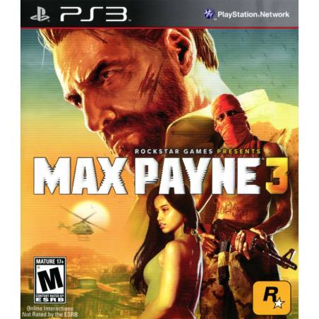 کاور بازی Max Payne 3 نسخه PS3