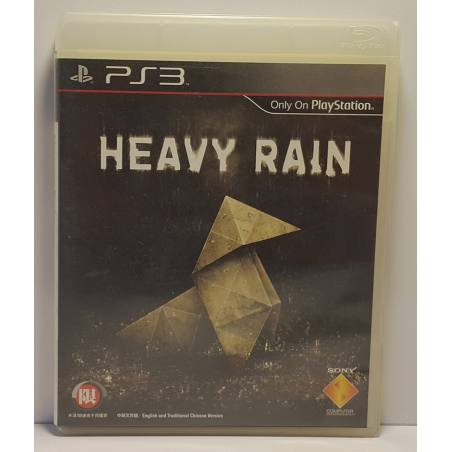 کاور اصلی و اورجینال بازی Heavy Rain نسخه PS3 مربوط به محصول در حال فروش