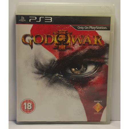 کاور اصلی و اورجینال بازی خدای جنگ (God of War 3) نسخه PS3 مربوط به محصول در حال فروش