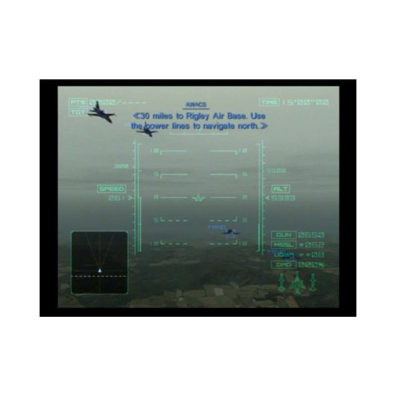 اسکرین شات (تصویر گیم پلی) بازی Ace Combat 4 Shattered Skies نسخه Ps4