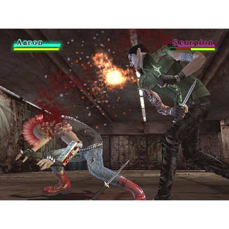 اسکرین شات (تصویر گیم پلی) بازی Beat Down Fists of Vengeance نسخه PS2