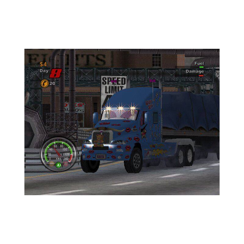 اسکرین شات (تصویر گیم پلی) بازی Big Mutha Truckers نسخه Ps2