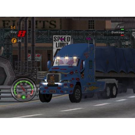 اسکرین شات (تصویر گیم پلی) بازی Big Mutha Truckers نسخه Ps2