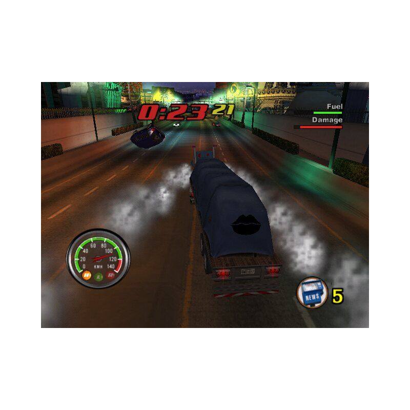 اسکرین شات (تصویر گیم پلی) بازی Big Mutha Truckers نسخه Ps2