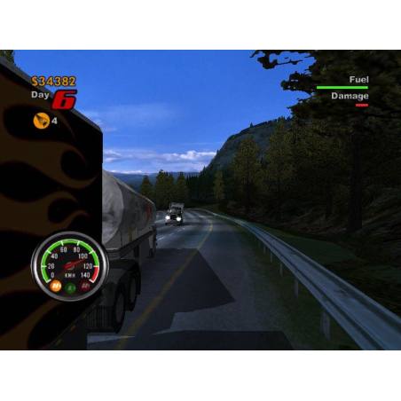 اسکرین شات (تصویر گیم پلی) بازی Big Mutha Truckers نسخه Ps2