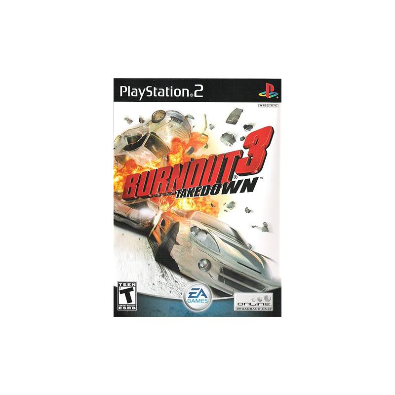 کاور بازی Burnout 3 Takedown برای PS2
