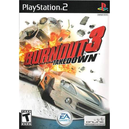 کاور بازی Burnout 3 Takedown برای PS2