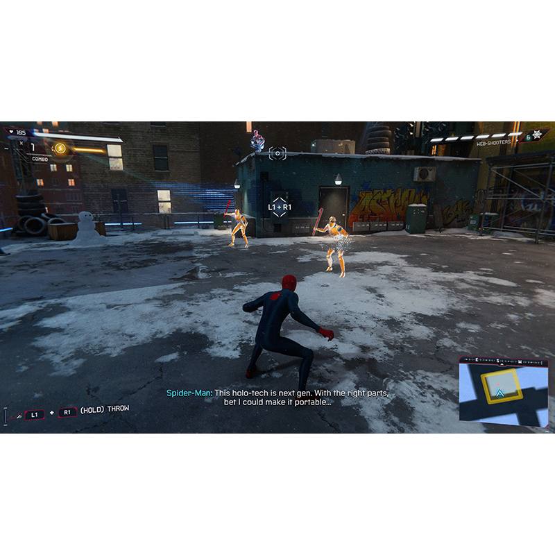 اسکرین شات (تصویر گیم پلی) بازی Marvel Spider-Man Miles Morales نسخه PS4