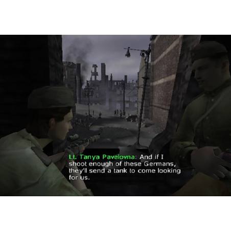 اسکرین شات(تصویر گیم پلی) بازی  Call of Duty: Finest Hour برای PS2
