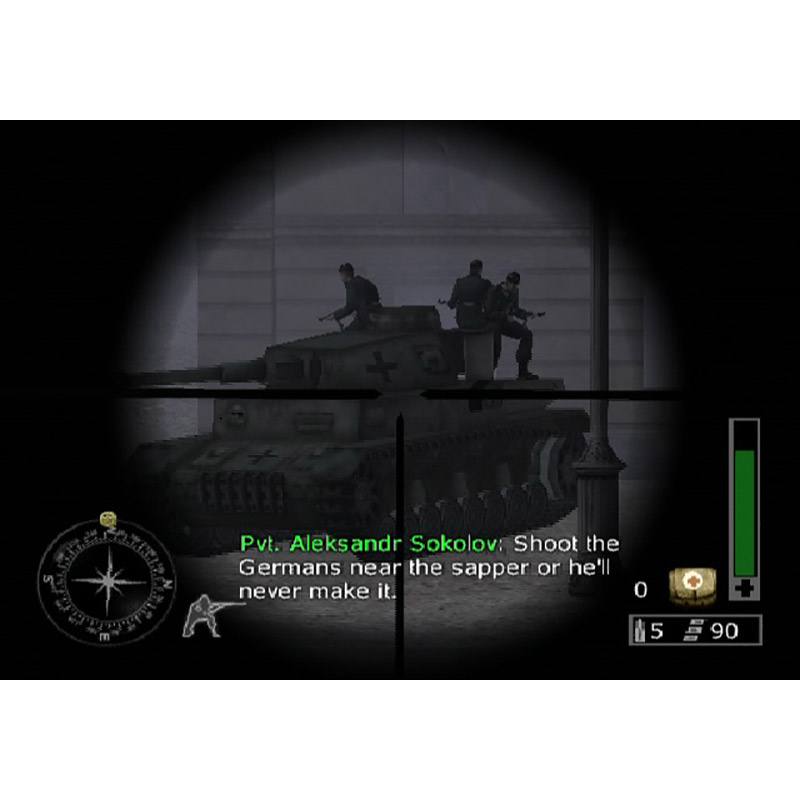 اسکرین شات(تصویر گیم پلی) بازی  Call of Duty: Finest Hour برای PS2