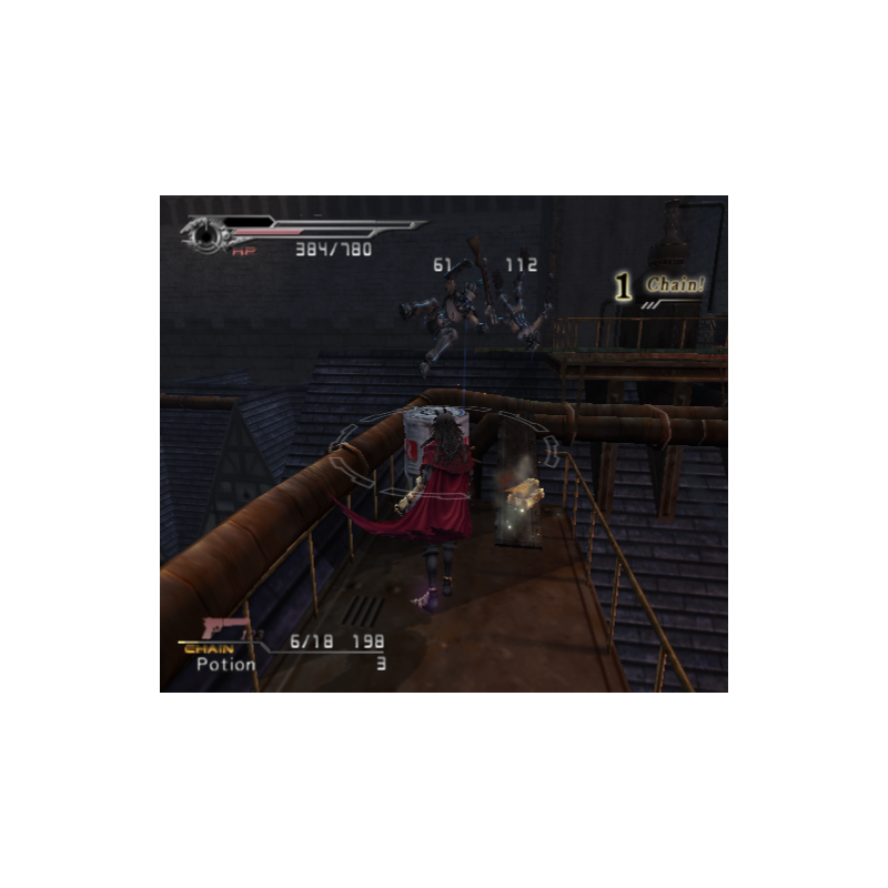 اسکرین شات(تصویر گیم پلی) بازی Dirge of Cerberus Final Fantasy VII برای PS2