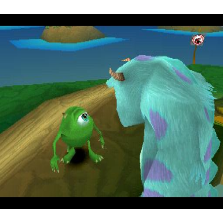 اسکرین شات(تصویر گیم پلی) بازی Disney•Pixar's Monsters, Inc. Scare Island برای PS2