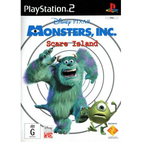 کاور بازی Disney•Pixar's Monsters, Inc. Scare Island برای PS2