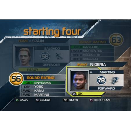 اسکرین شات(تصویر گیم پلی)بازی FIFA Street برای PS2