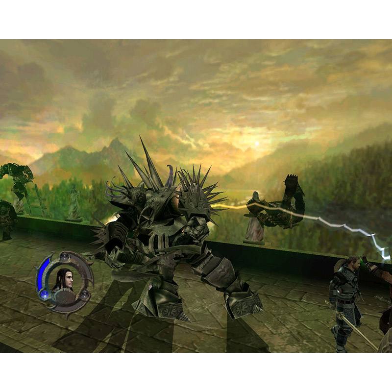 اسکرین شات(تصویر گیم پلی) بازی Forgotten Realms Demon Stone برای PS2