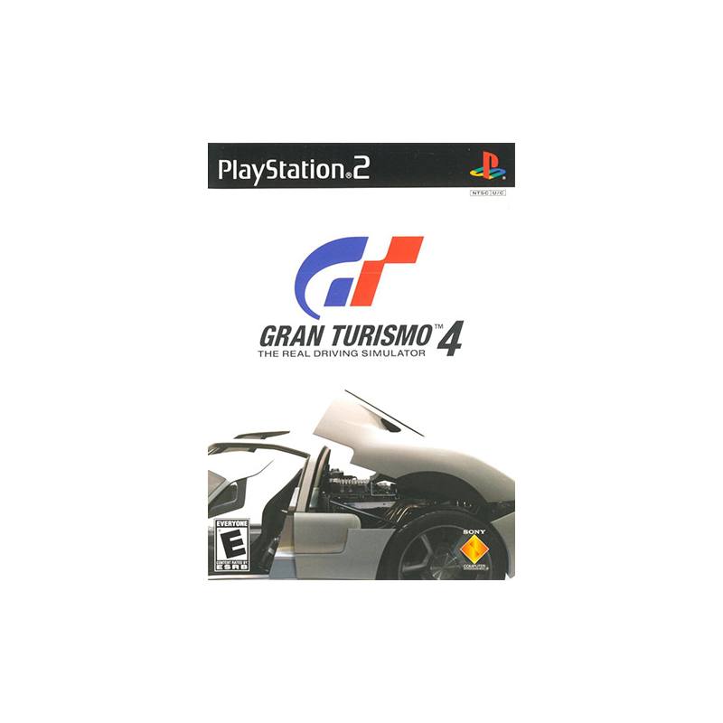 کاور بازی Gran Turismo 4 The Real Driving Simulator برای PS2