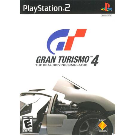 کاور بازی Gran Turismo 4 The Real Driving Simulator برای PS2