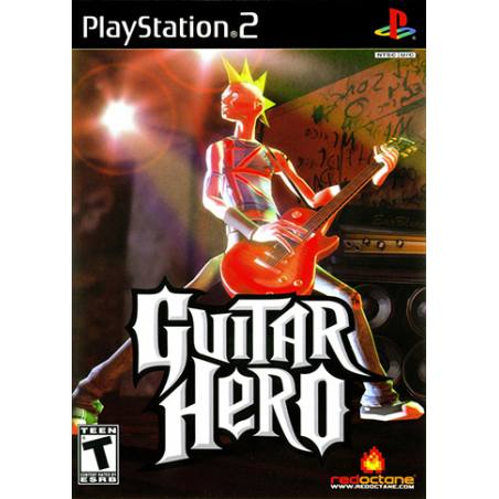 کاور بازی Guitar Hero برای PS2