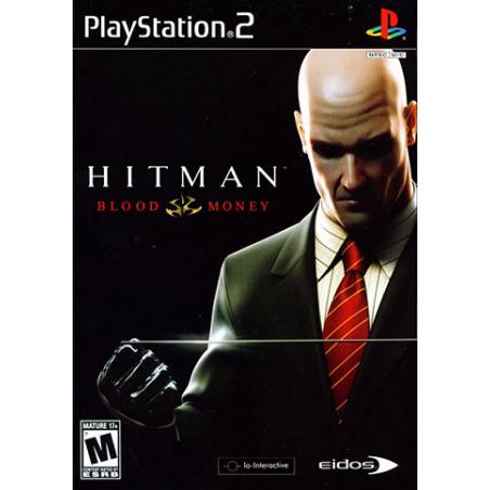 کاور بازی Hitman Blood Money برای PS2