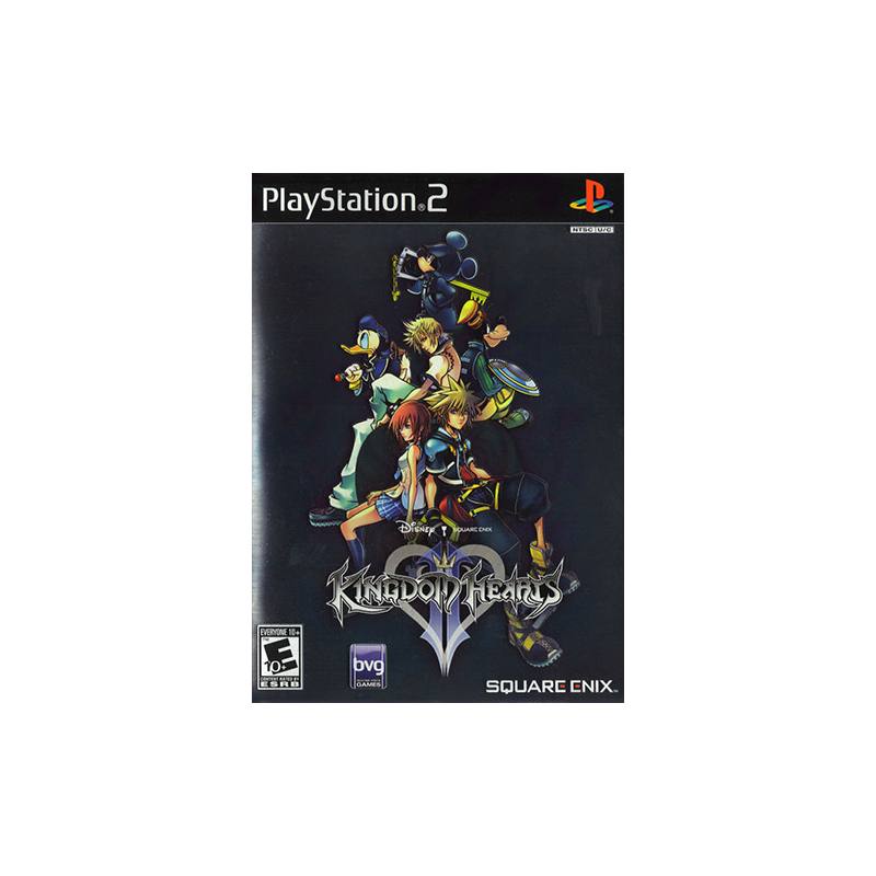 کاور بازی Kingdom Hearts II برای PS2